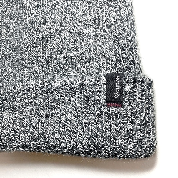 Brixton Gray Knit Beanie - Picture 3 of 4